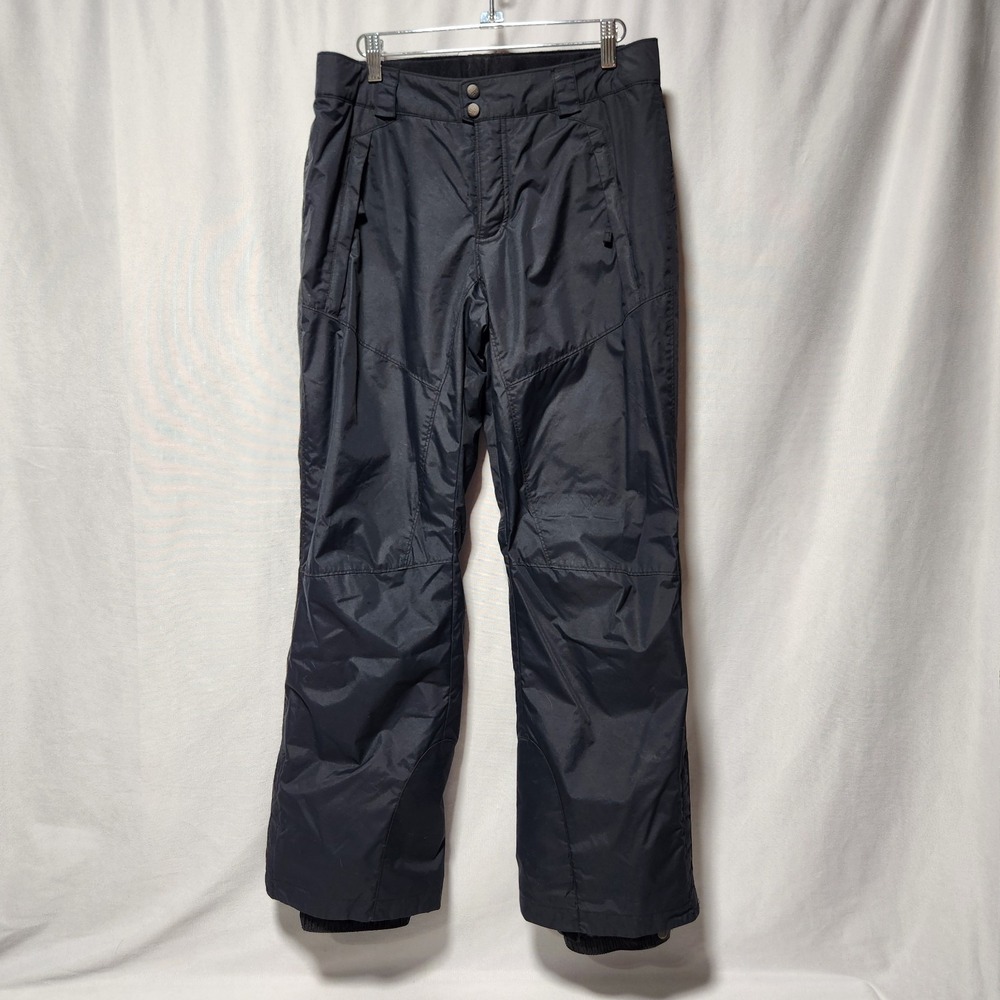 women's COLUMBIA Omni-Shield black Snow Pants Size S waterproof adjustable waist